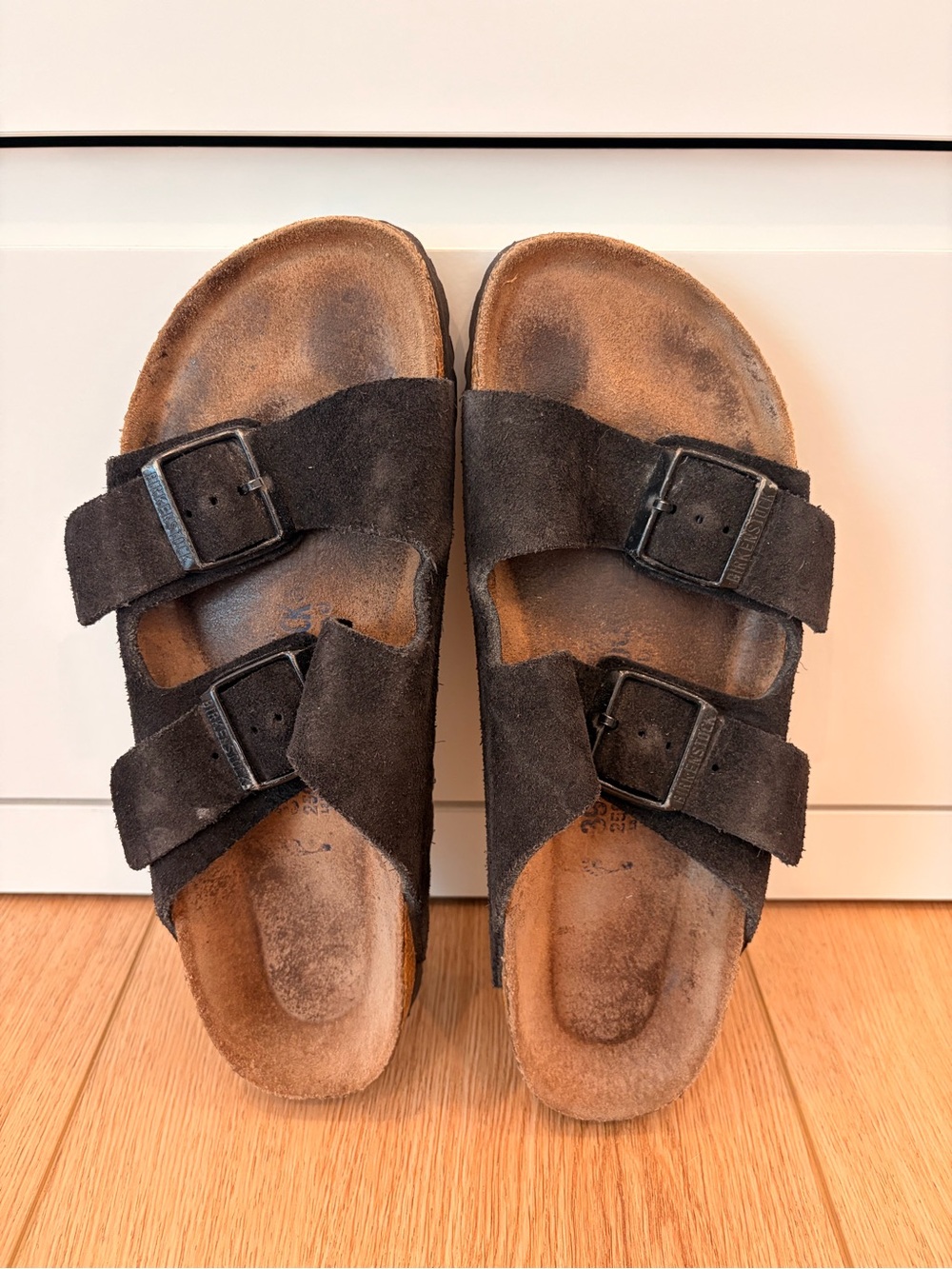 Birkenstock Suede Two Strap Sandal